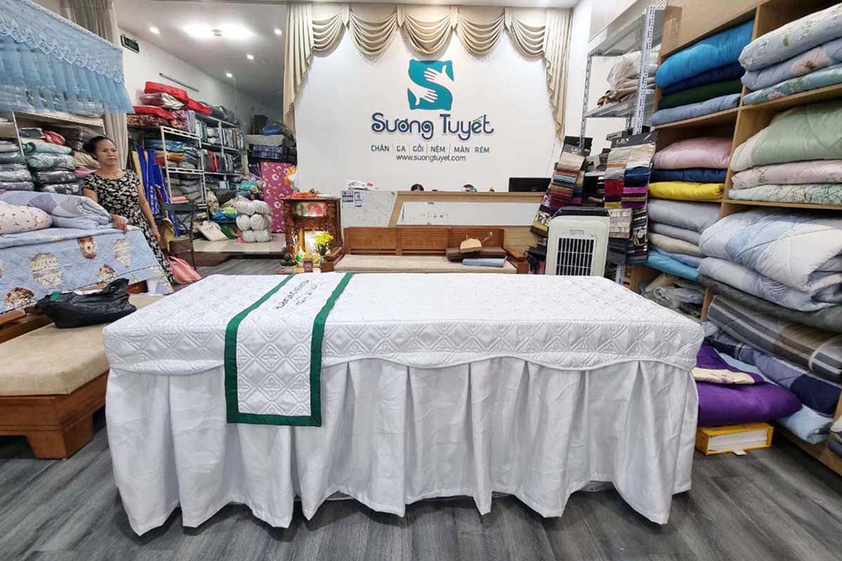 Hơn 15 năm kinh nghiệm sản xuất đồ vải Spa sỉ lẻ.