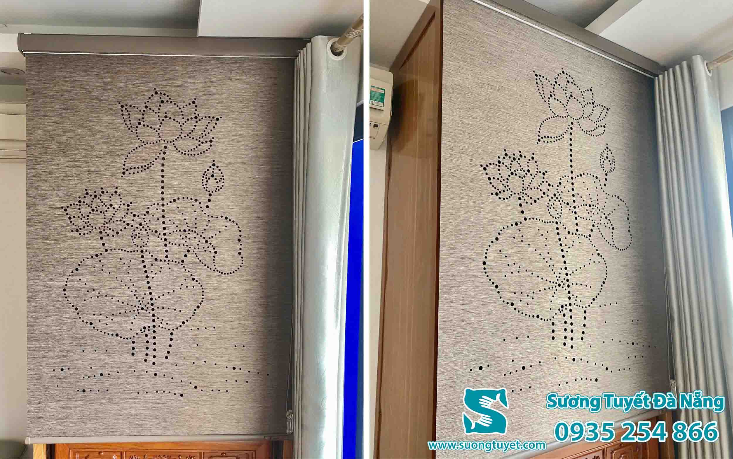 Rèm thành phẩm đem lại sự độc đáo, thẩm mỹ cao.