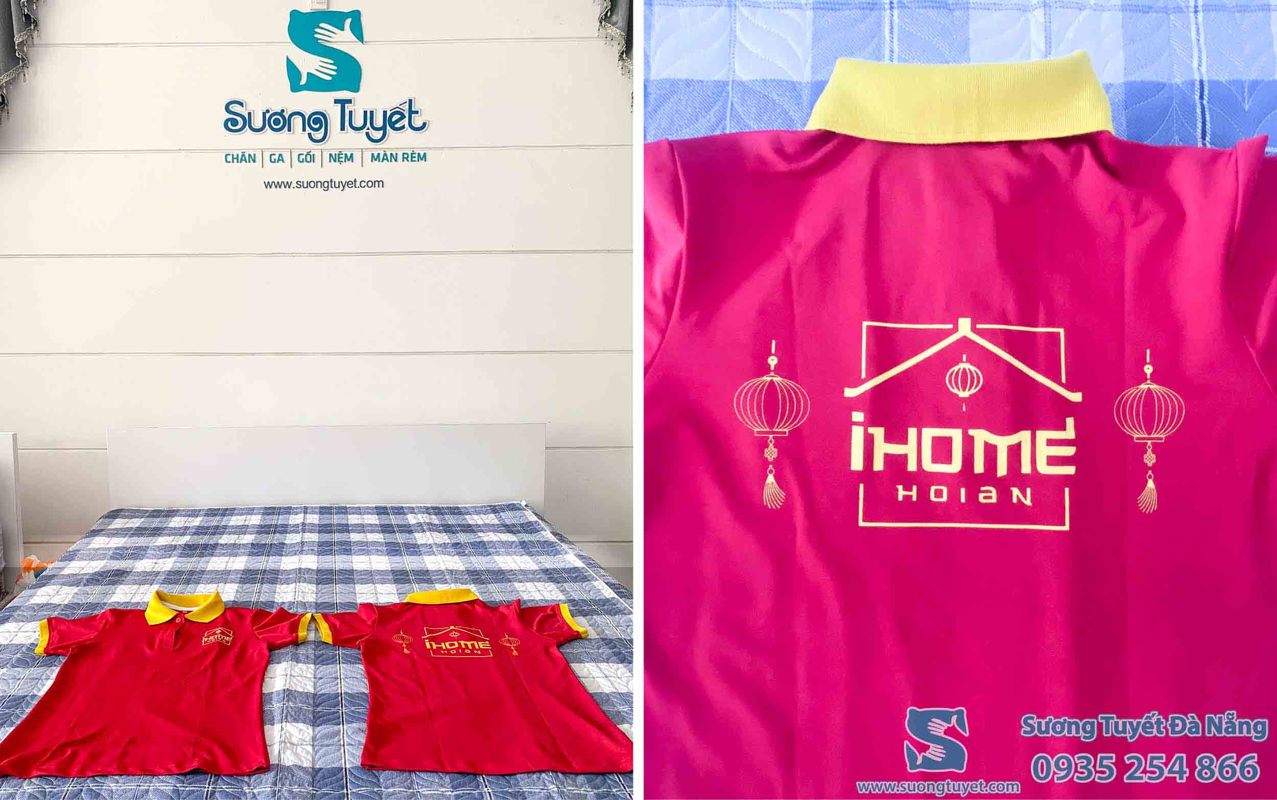 Hình ảnh bộ đồng phục cung cấp cho Ihome Hội An.