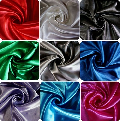 Vải Satin dễ phối màu tạo ra những gam màu sang trọng