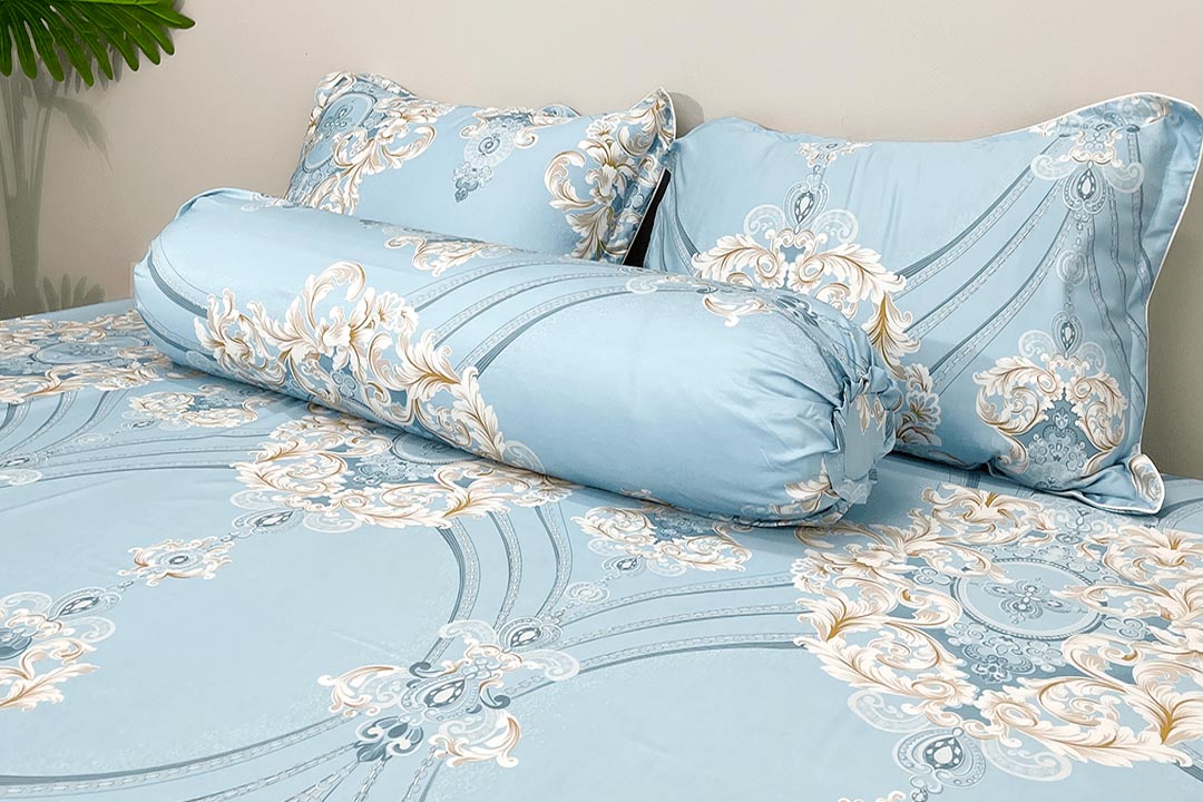 Thớ vải tencel cotton rất mượt mà chứ không hầm bí.