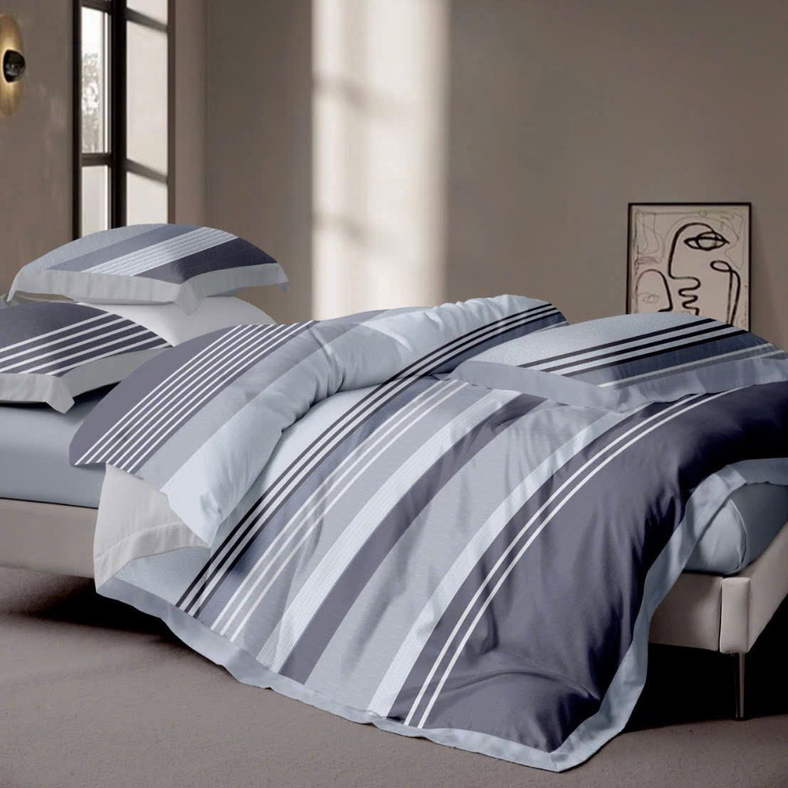 Bộ chăn ga Tencel Cotton TCC-015.