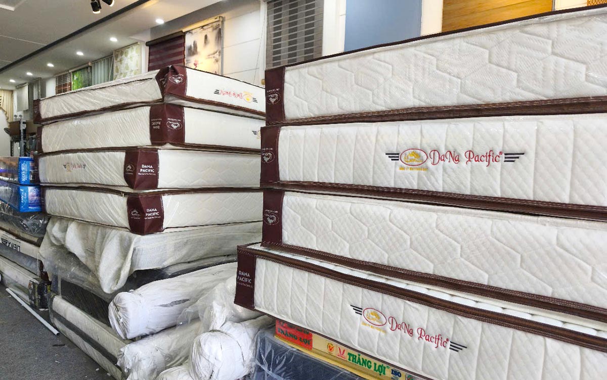 Sương Tuyết cung cấp nệm Dana Pacific chính hãng.