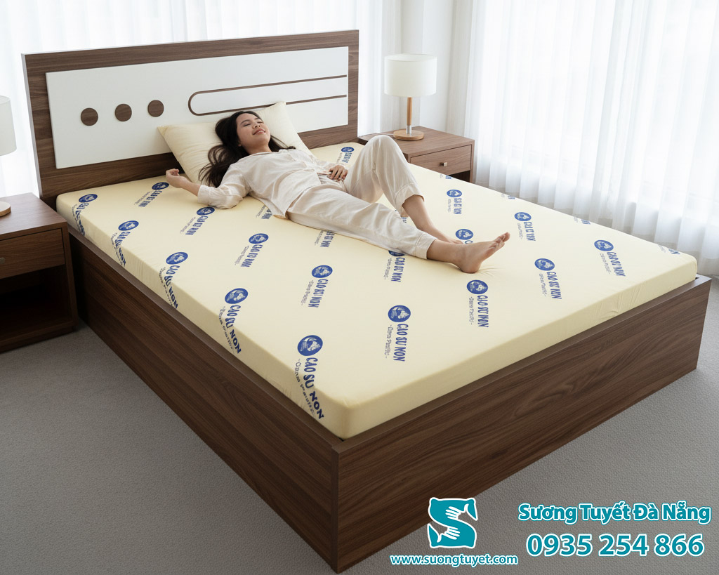 Nệm cao su non Dana Pacific phù hợp với mọi nhà.