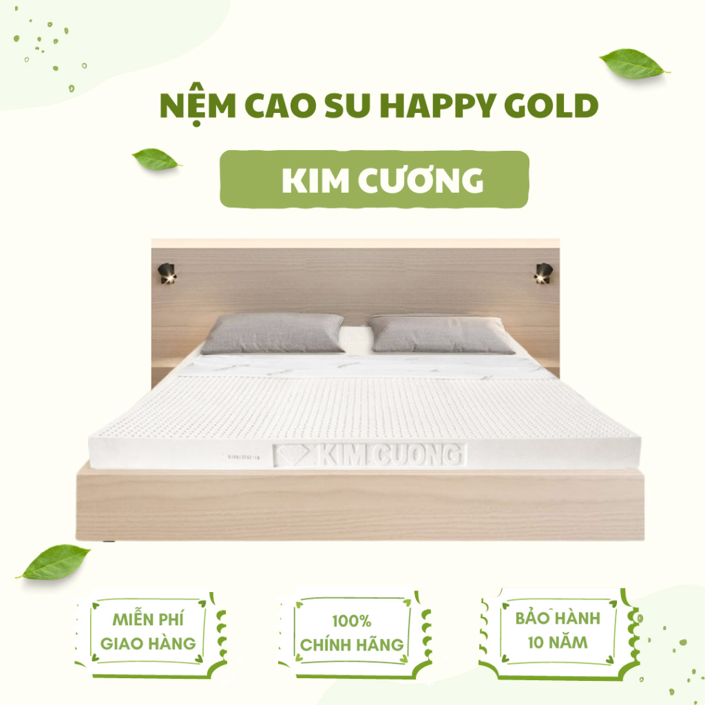 Đệm cao su thiên nhiên Kim Cương luôn đứng top đầu về chất lượng hàng chục năm qua.