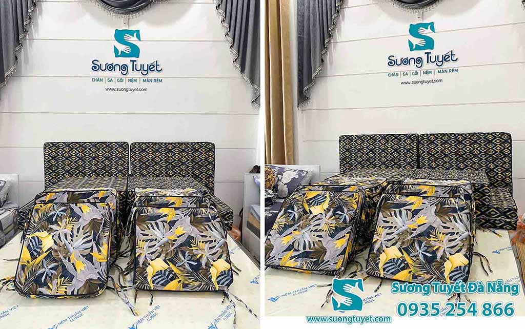 Lót ghế hoa văn đẹp