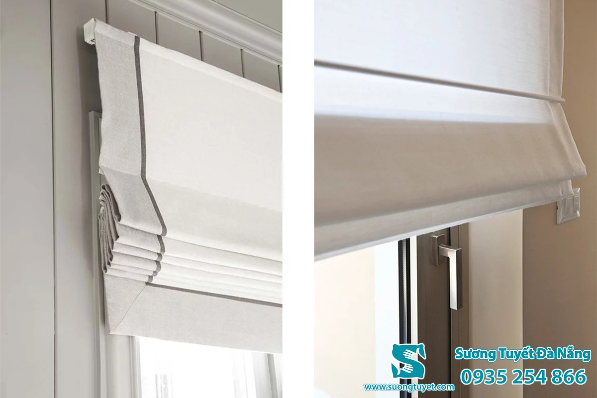 Cấu Tạo Chi Tiết Của Rèm Roman Xếp Lớp