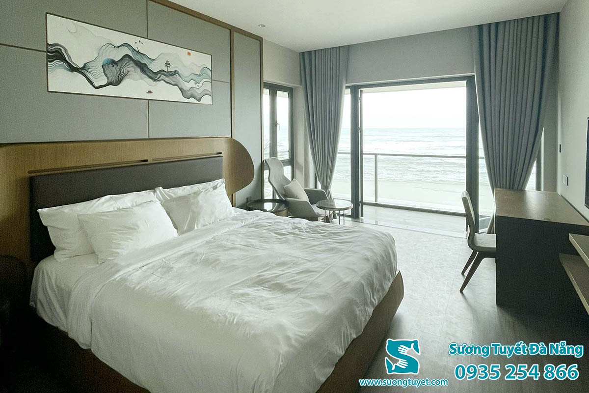 Rèm vải 1 lớp căn hộ Eurovilla