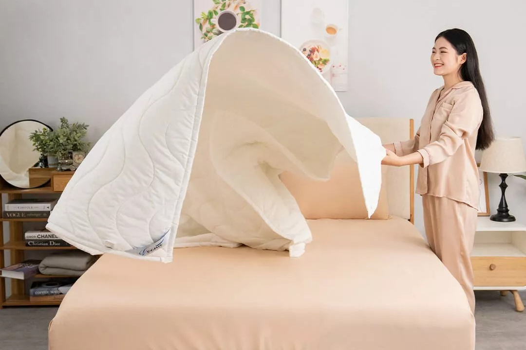 Cần lựa chọn ruột chăn phù hợp với điều kiện thời tiết địa phương.