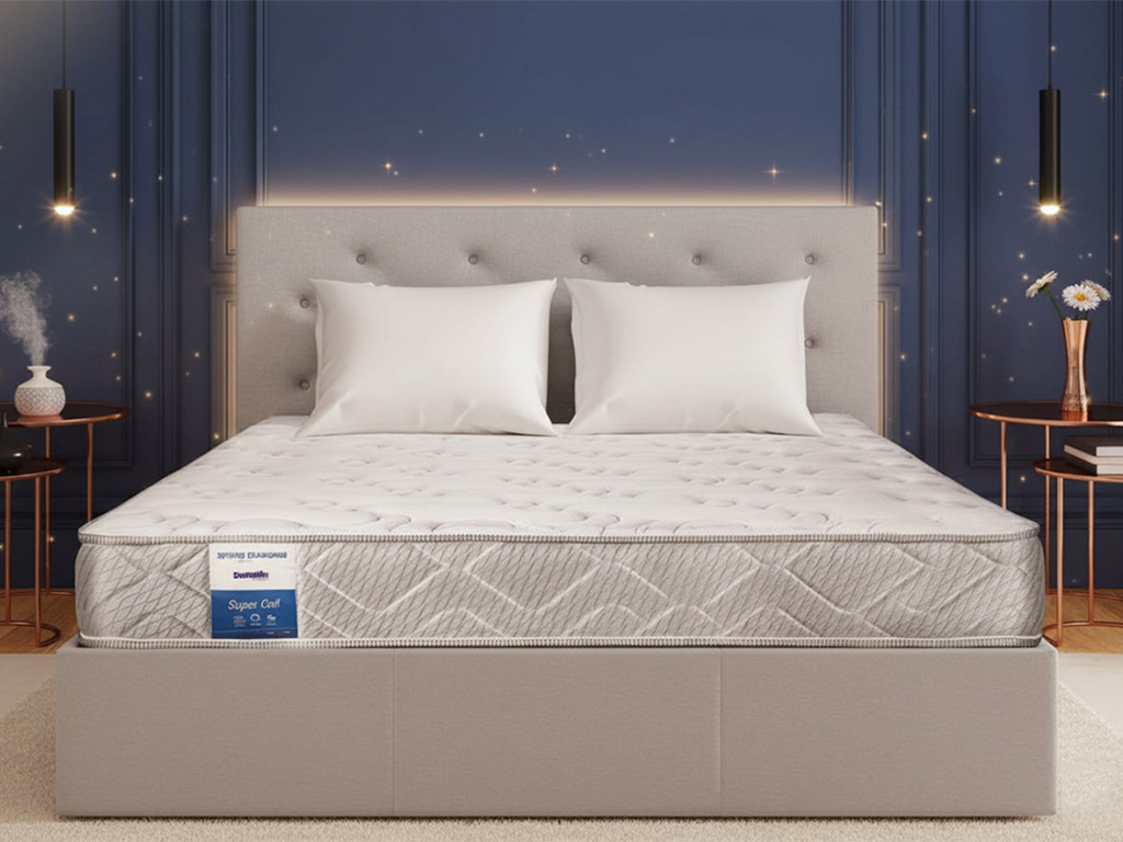 Nhiều mẫu nệm lò xo nhập khẩu rất hiện đại.