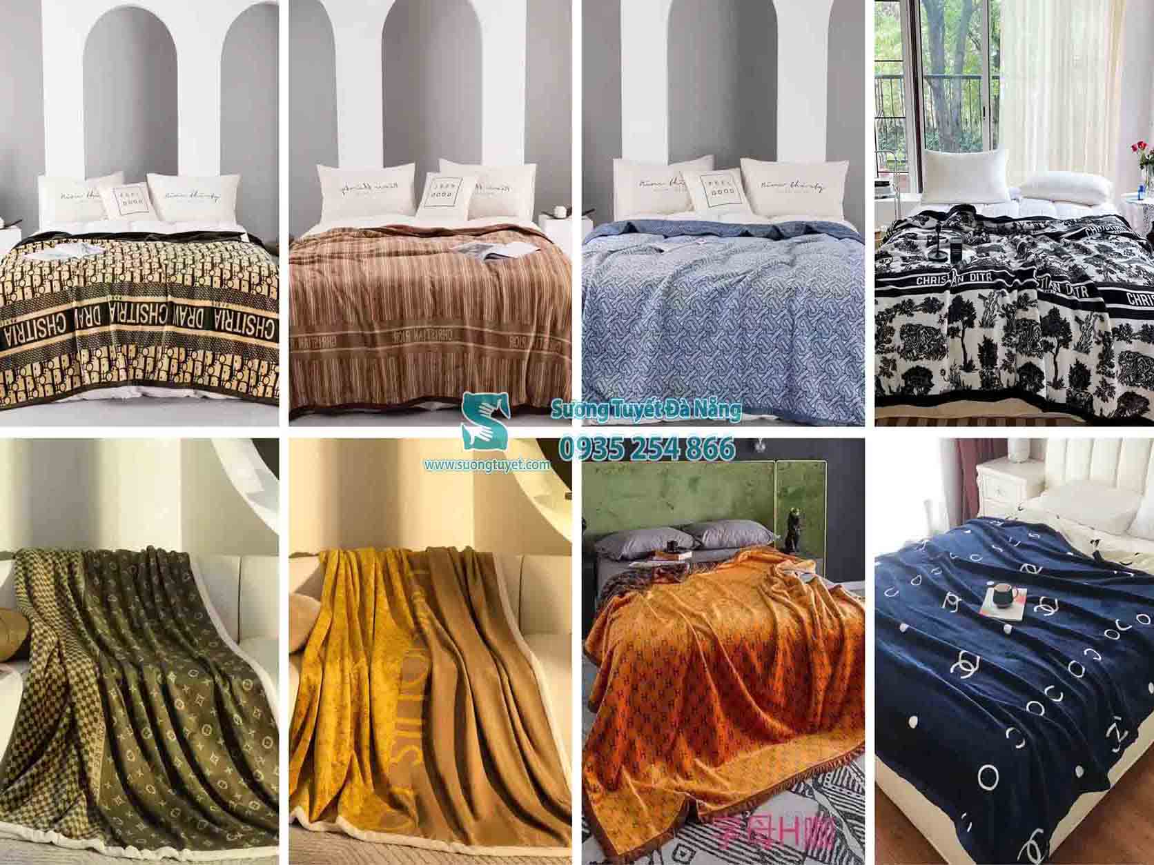 Mẫu chăn l&ocirc;ng cừu hiện tại.