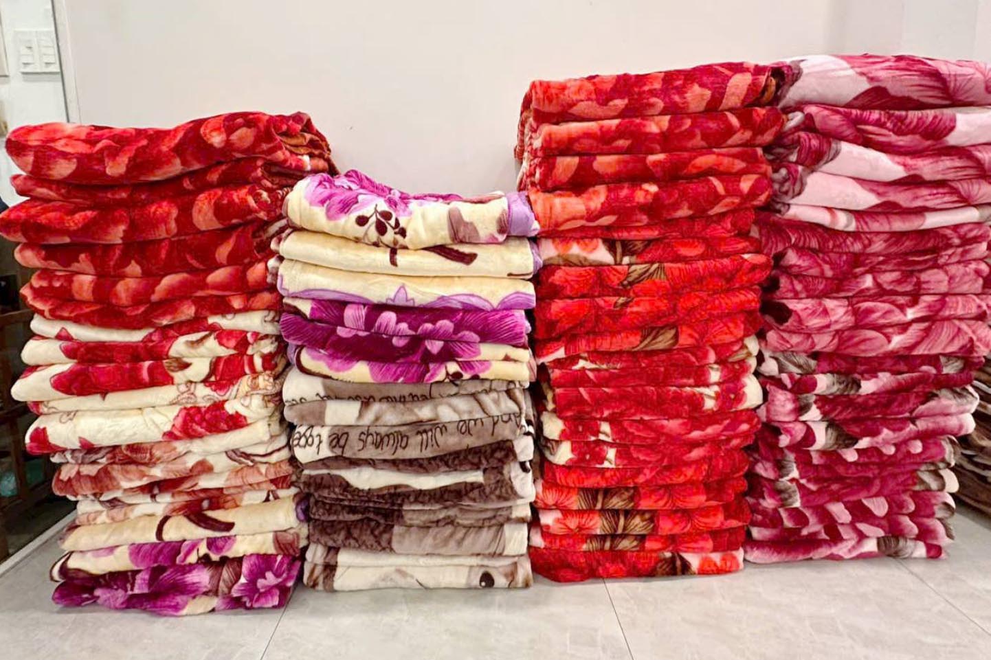 Kho mền lông Sương Tuyết Đà Nẵng giá sỉ.