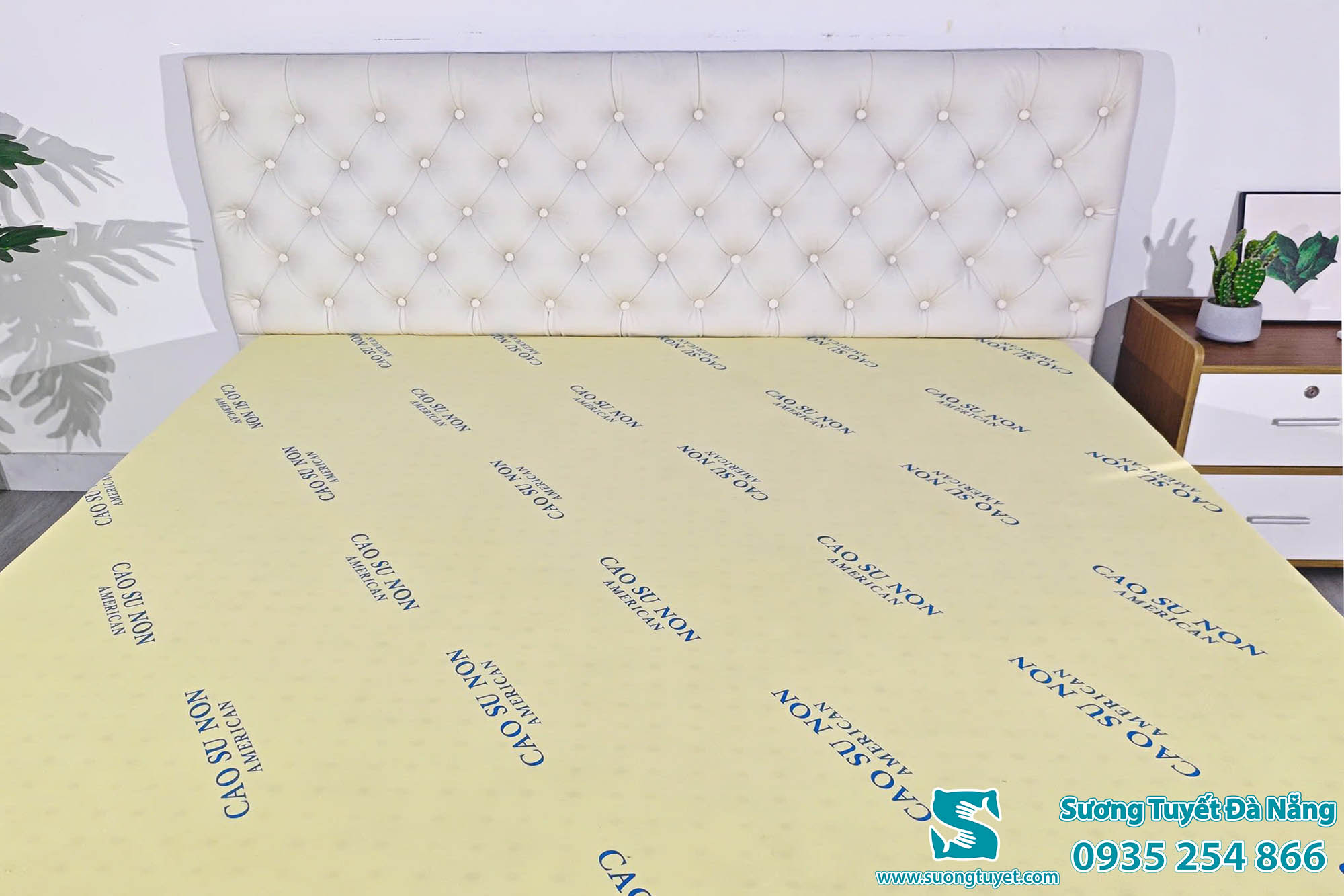 Nệm Đà Nẵng thì nệm American thuộc mẫu cao su non lâu đời nhất.