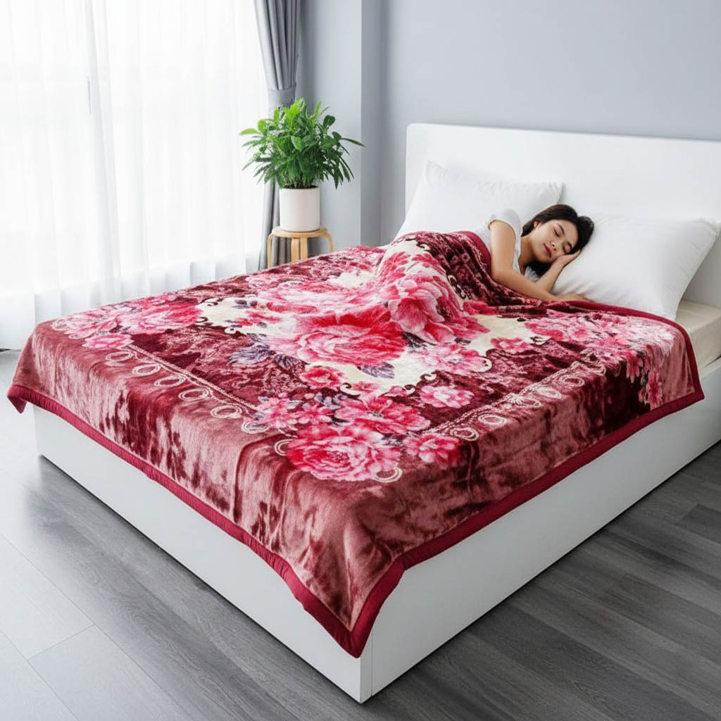 Mền lông nhung là mền giá rẻ truyền thống của người Việt Nam.