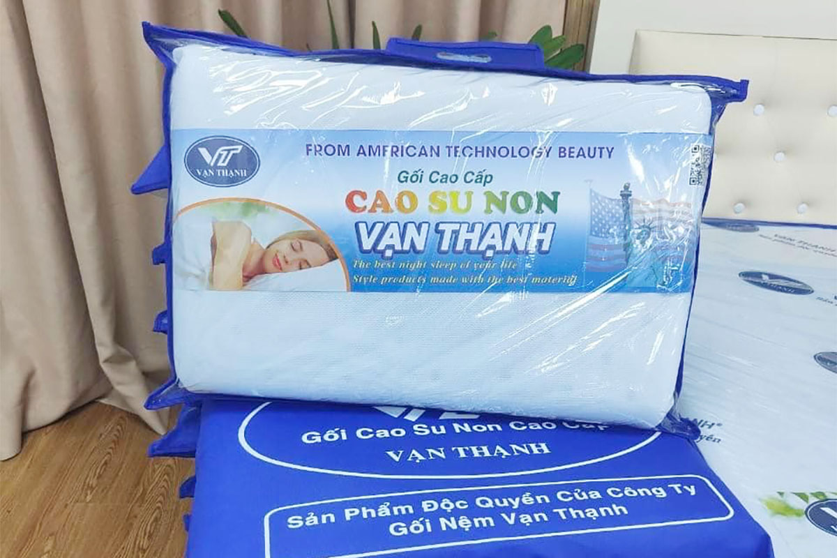 Thiết kế với cỡ 40 x 60cm nhỏ gọn, vừa đầu nằm.