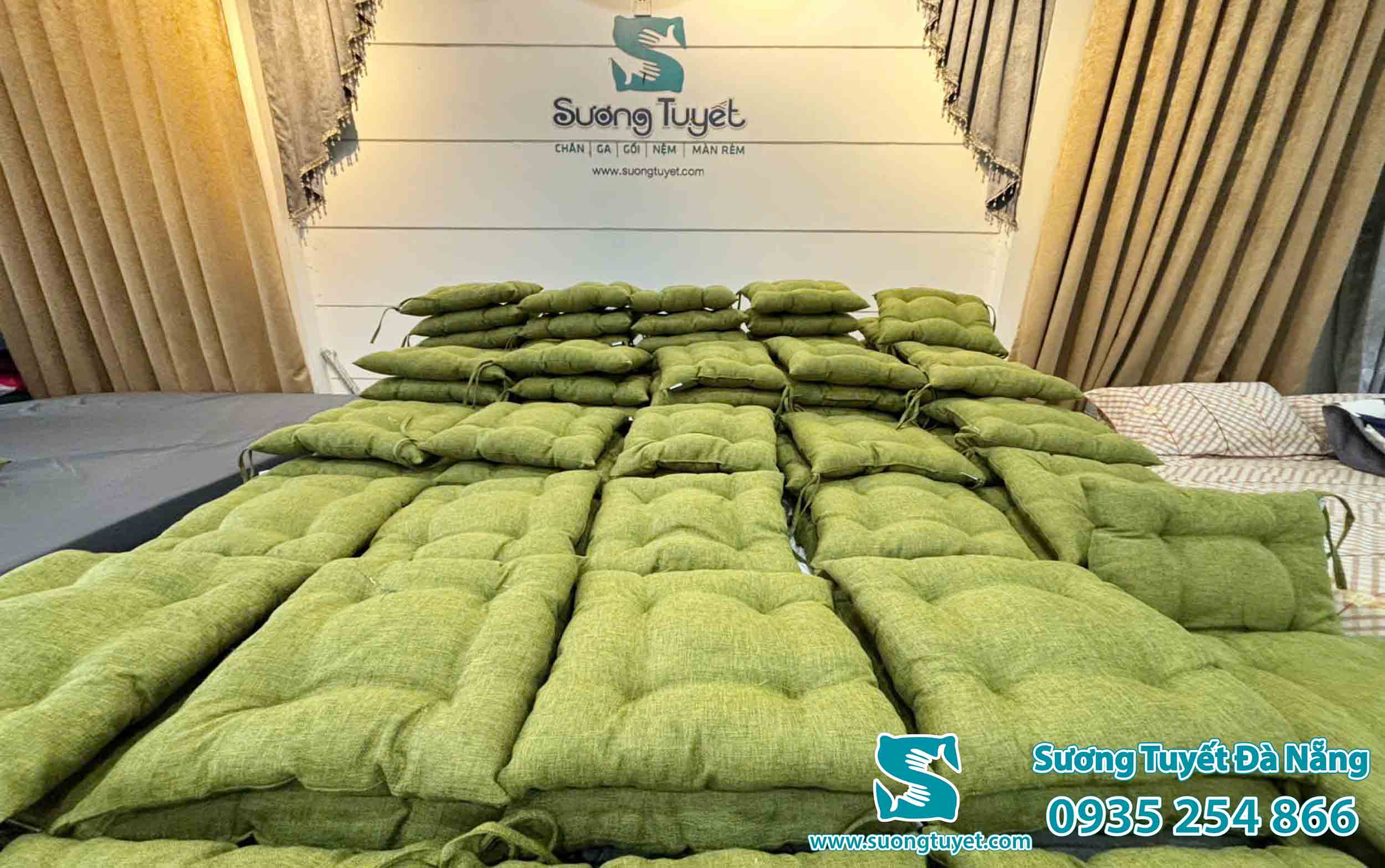 Sản phẩm lót bệt có thể giặt máy vô tư.