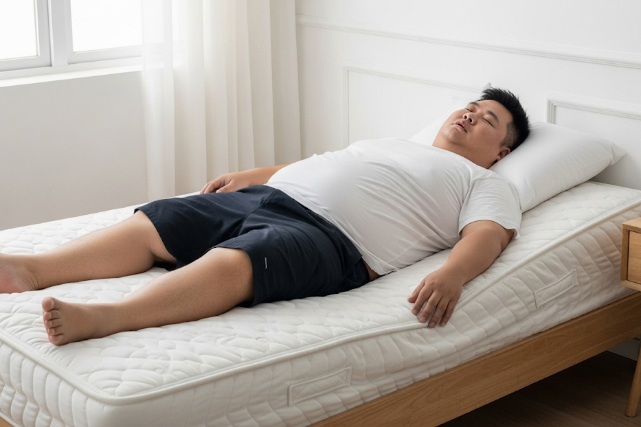 Không phải nệm nào cũng dành cho người béo.