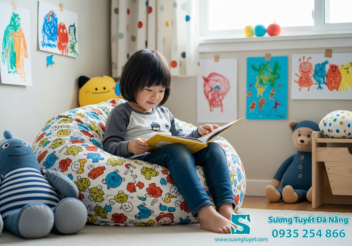 Phòng nhỏ của con sẽ trở nên thật sinh động nếu có thêm người bạn đầy màu sắc này.