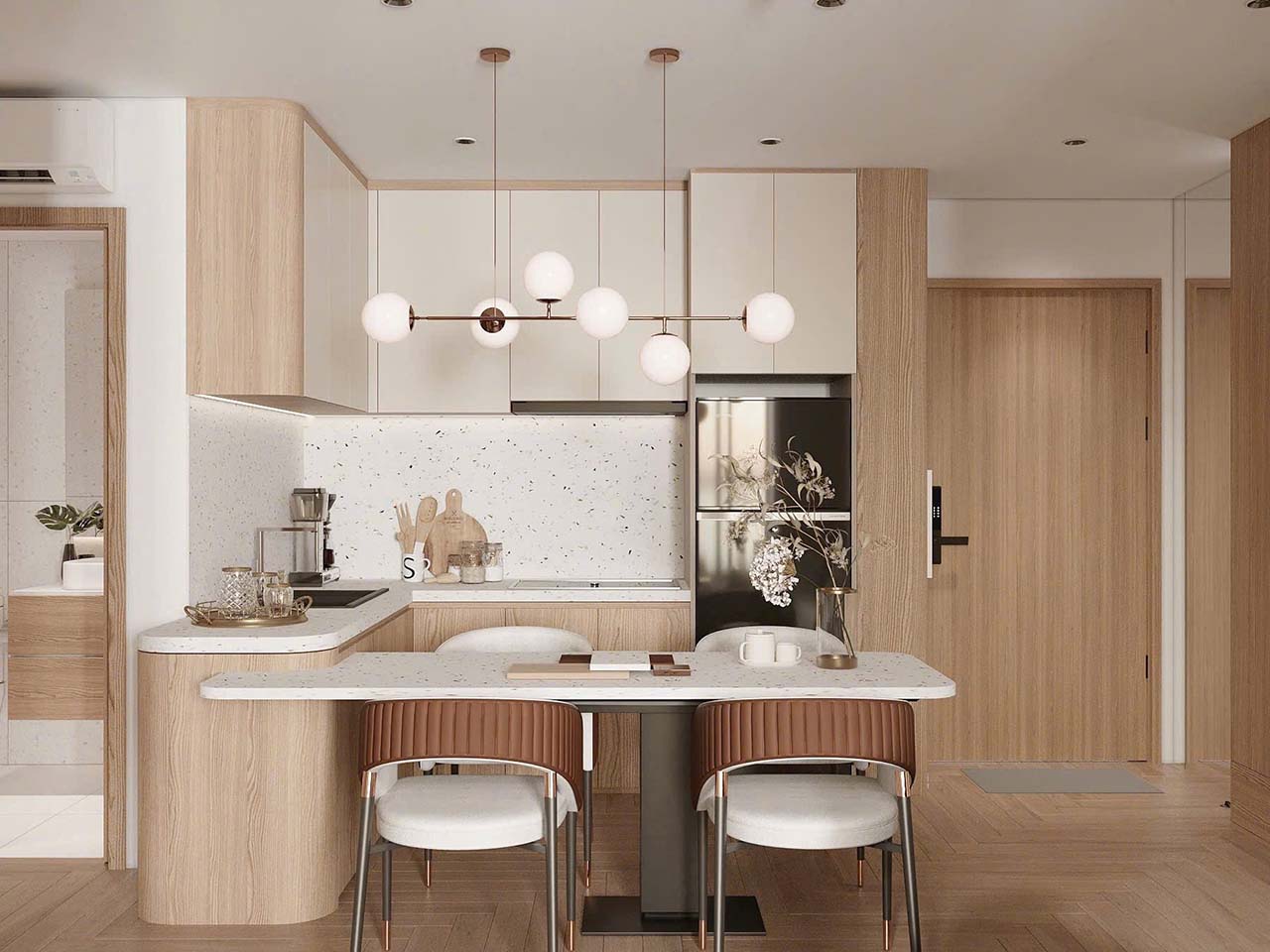 Các KTS đã khéo léo decor nên những căn phòng tuyệt đẹp.