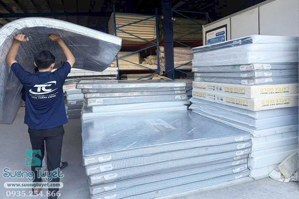 Nệm Việt Nhật đang mở rộng nhiều phân khúc và mức giá cho người tiêu dùng.