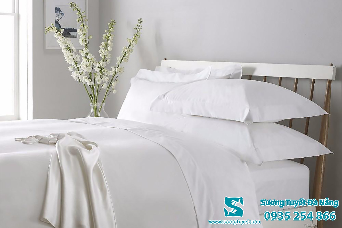 Những bộ chăn ga cao cấp là tiêu chí đánh giá đẳng cấp của khách sạn.