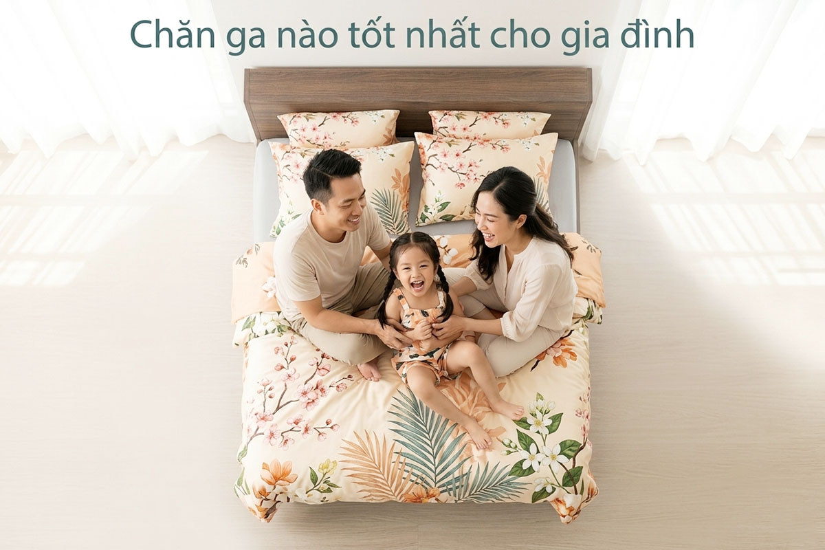 Bài viết này dành cho ai đang cần tìm chăn ga tốt nhất cho gia đình.