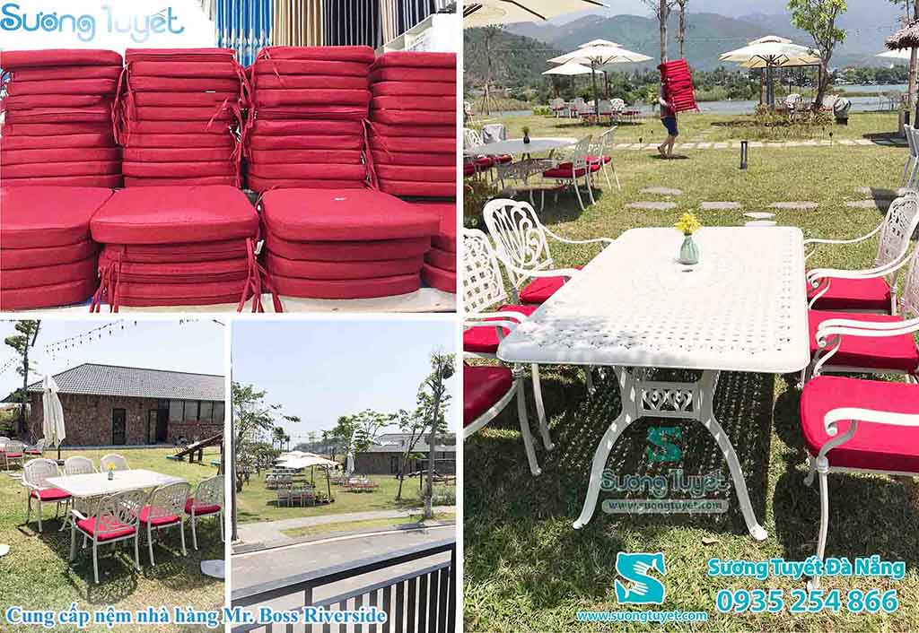 Xưởng may nệm ghế nhà hàng giá rẻ.