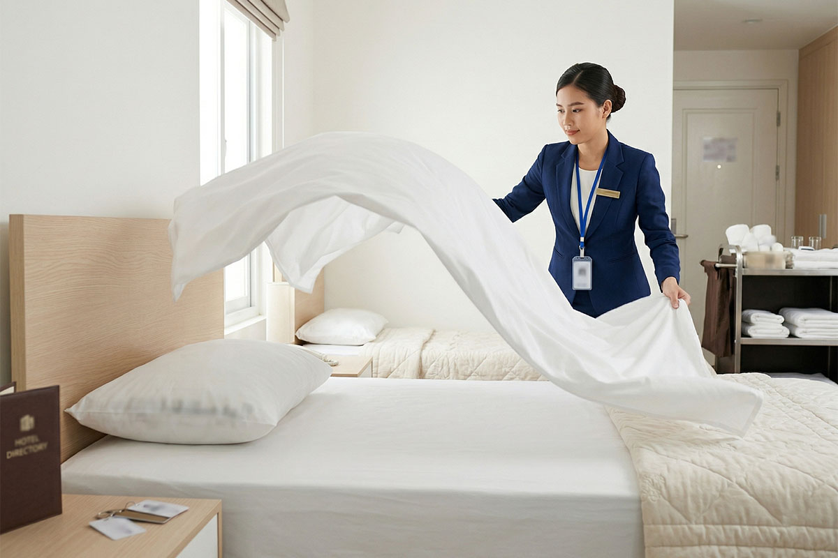 Hình ảnh drap nhét là gì?