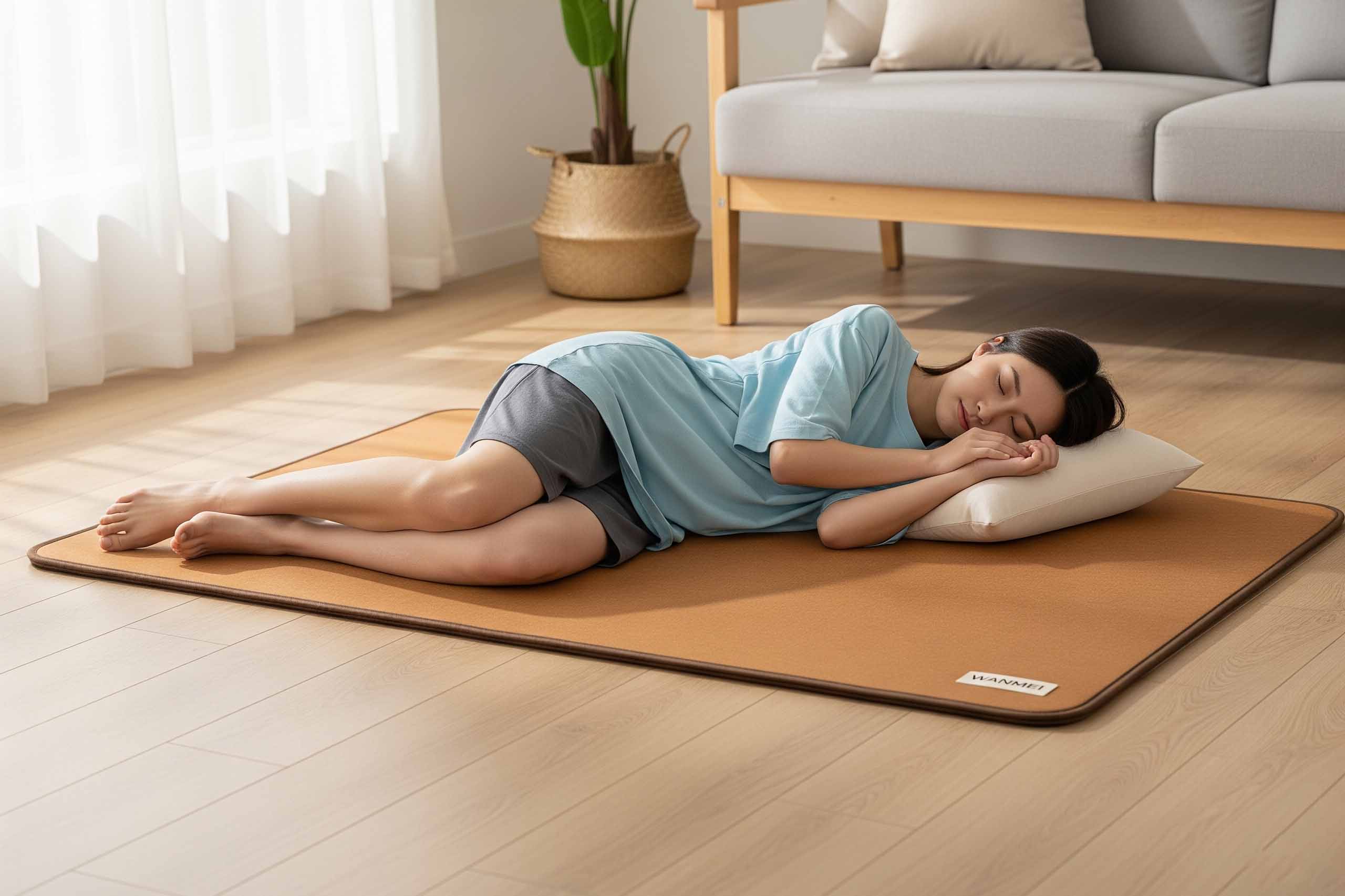 Kích thước chiếu một người nằm.