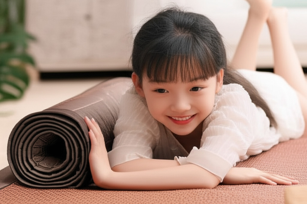 Trẻ em là lứa tuổi rất cần có chiếu điều hòa để ngủ.