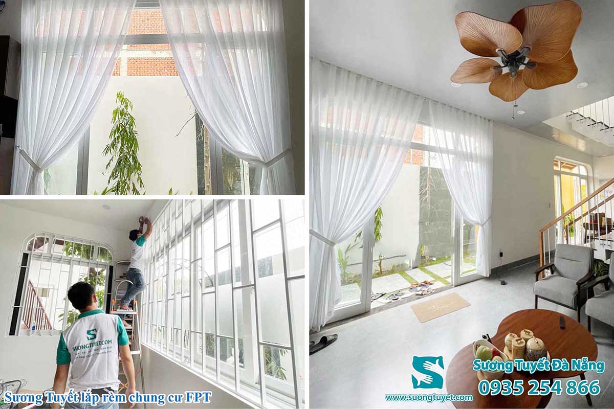 Sương Tuyết hợp tác với nhiều khách hàng tại căn hộ FPT.
