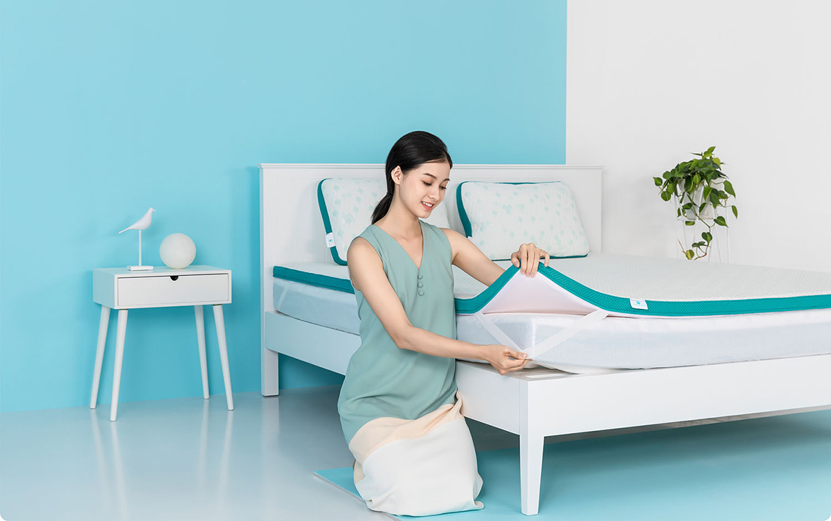Nệm cao su tổng hợp tốt cho người trẻ hoặc nhẹ cân.