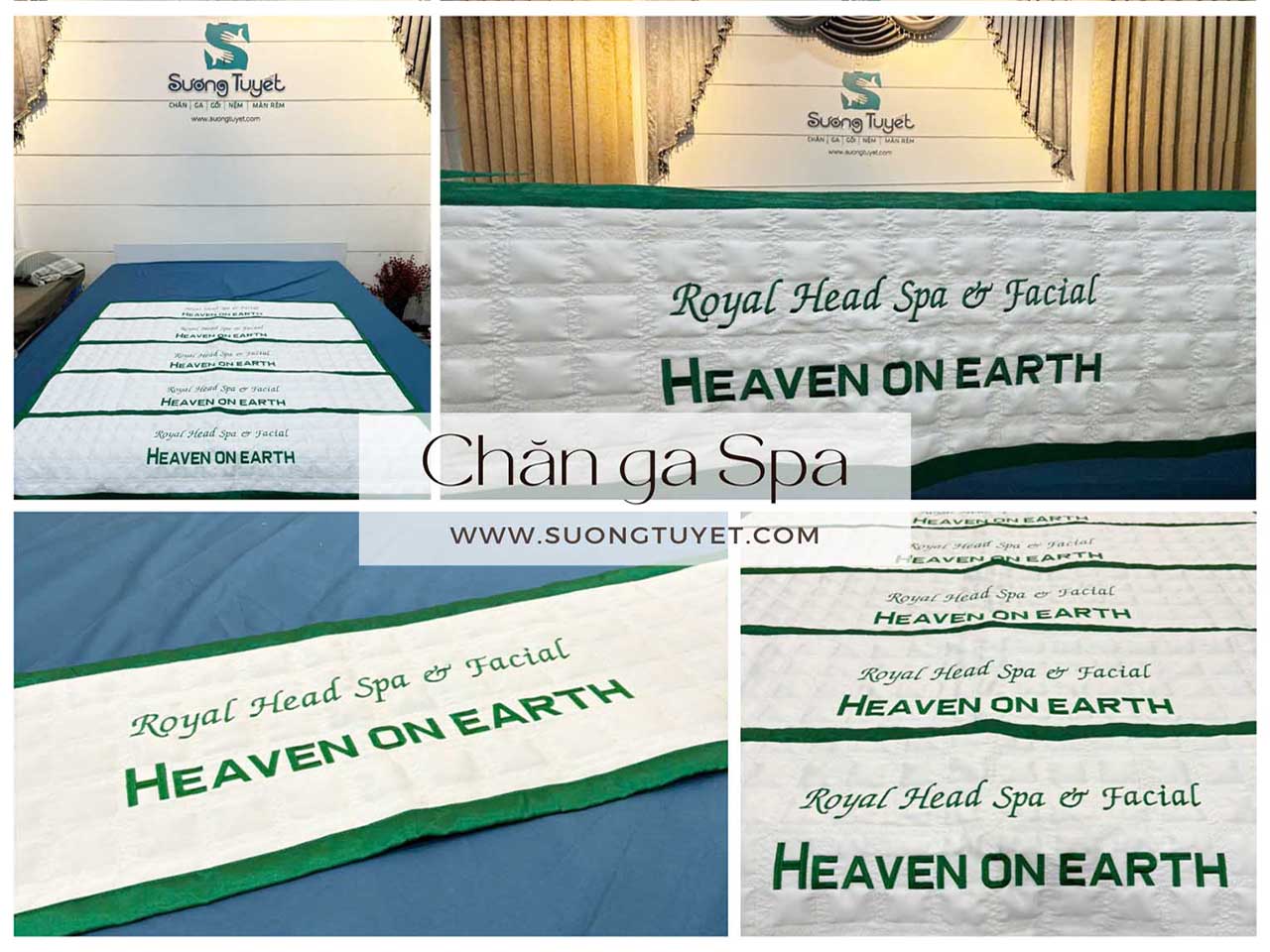 Cung cấp tấm trải  cho Royal Head Spa.