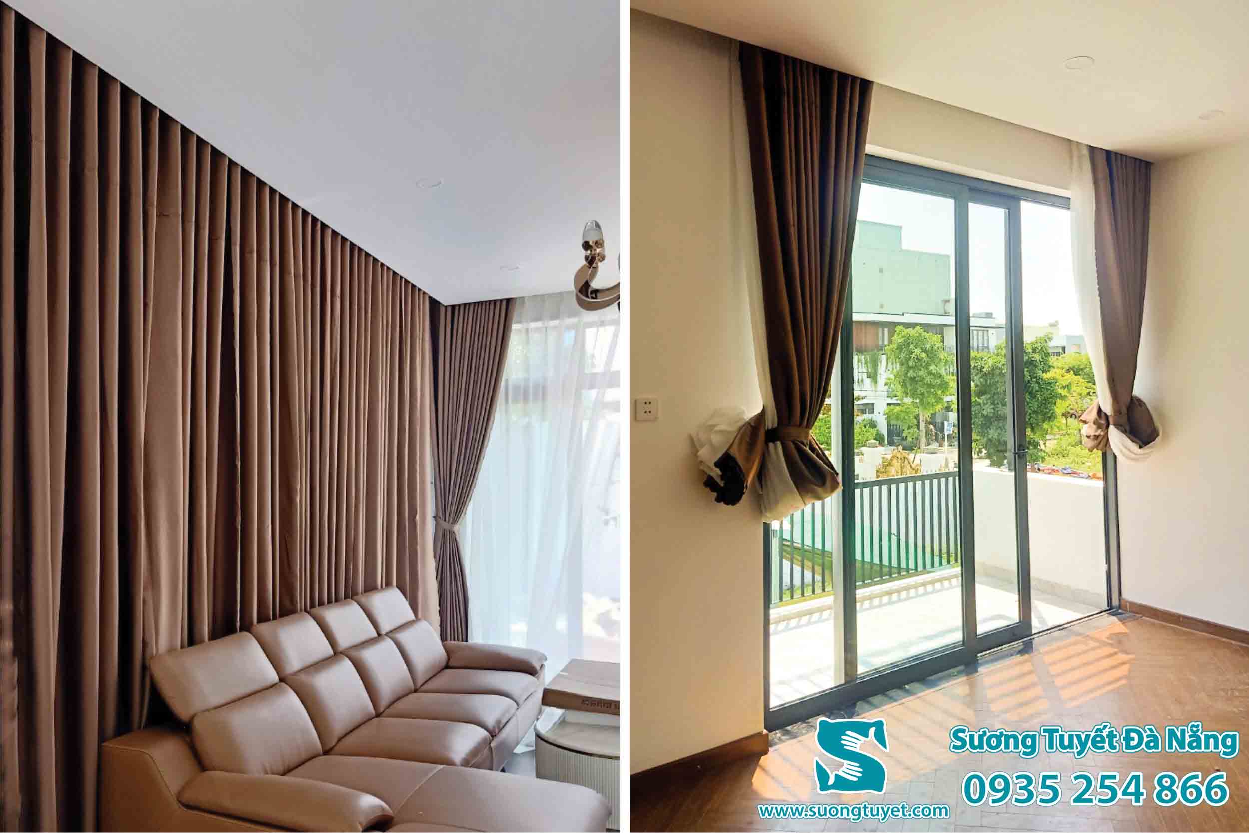 Mức độ cản sáng của rèm canvas có thể nói là 100%.