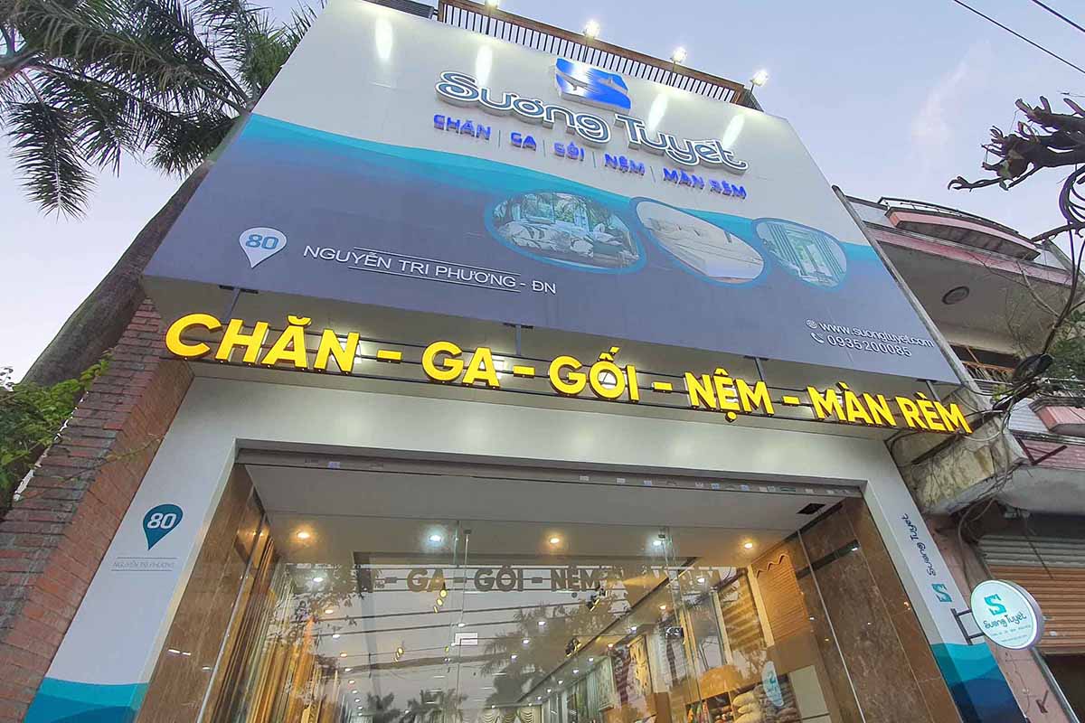 Chăn ga gối đệm Đà Nẵng Sương Tuyết.