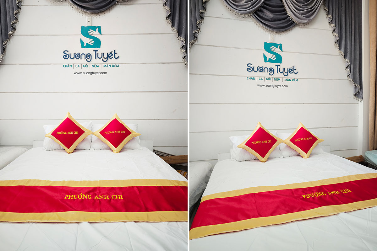 Phương Anh Homestay khéo léo chọn tông màu sang trọng.
