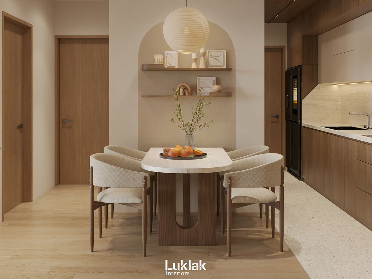 Không gian ấm cúng mang đậm phong cách Âu.