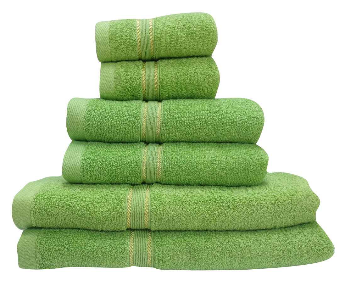 khăn tắm xanh lá cây