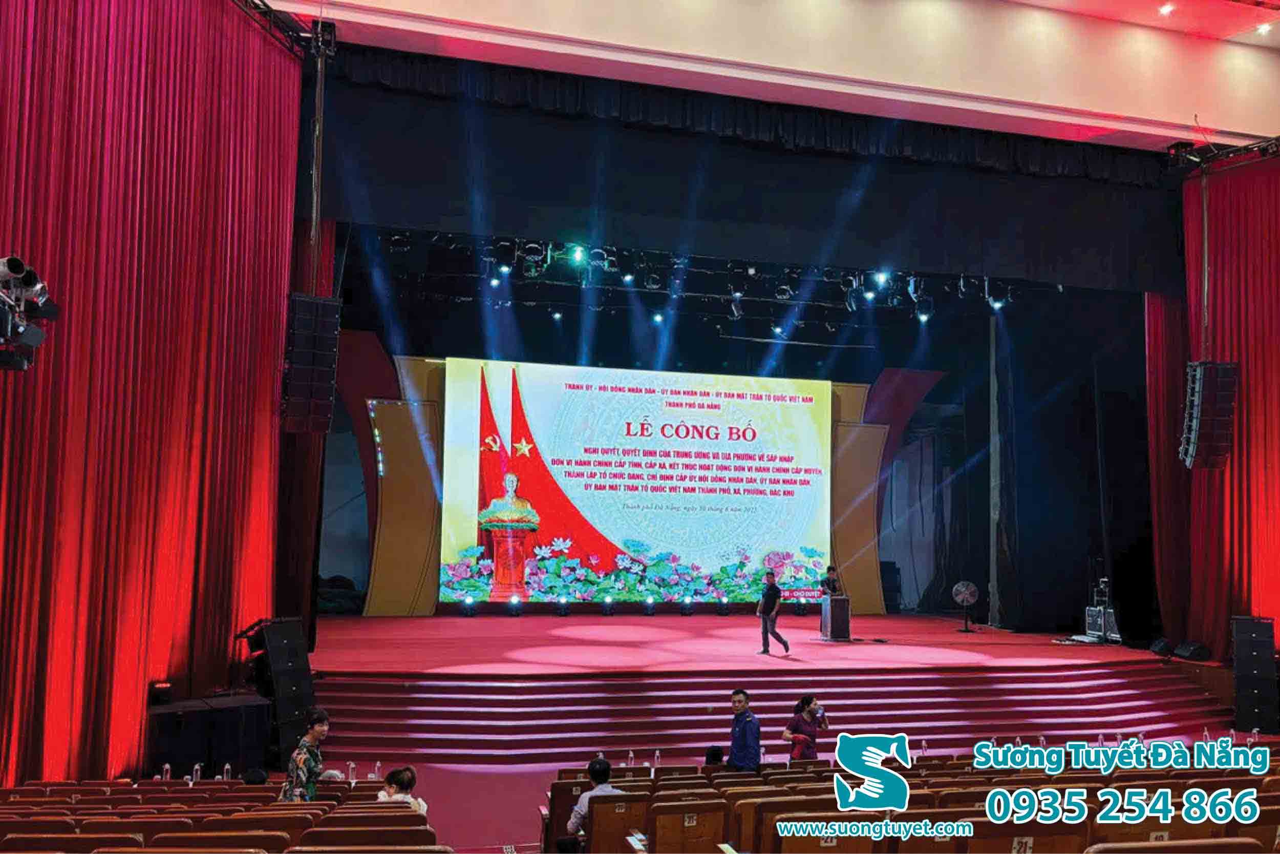 Tất cả mọi thứ được thực hiện chỉn chu trước thềm sự kiện.