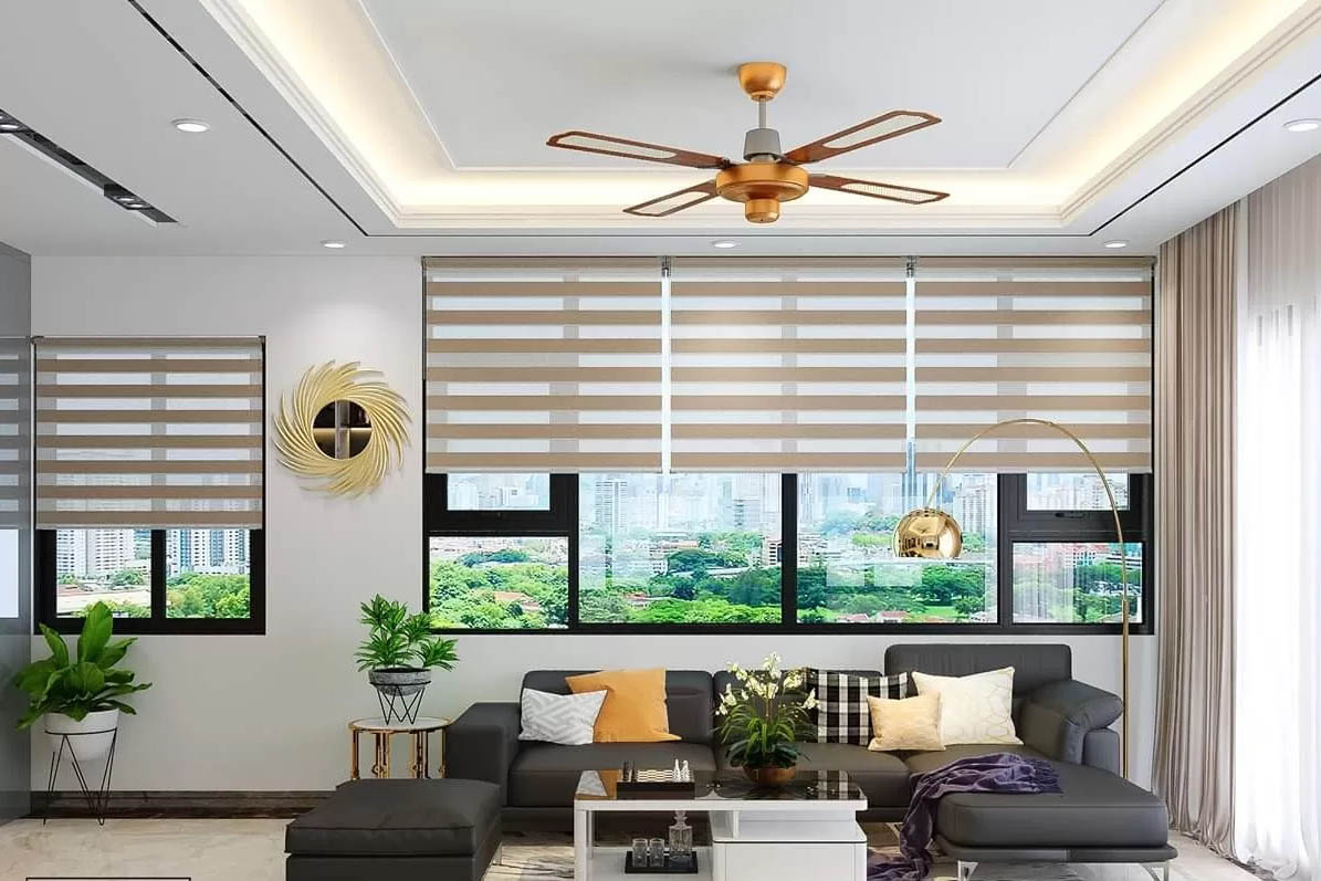 Rèm cầu vồng Hàn Quốc hiện đại
