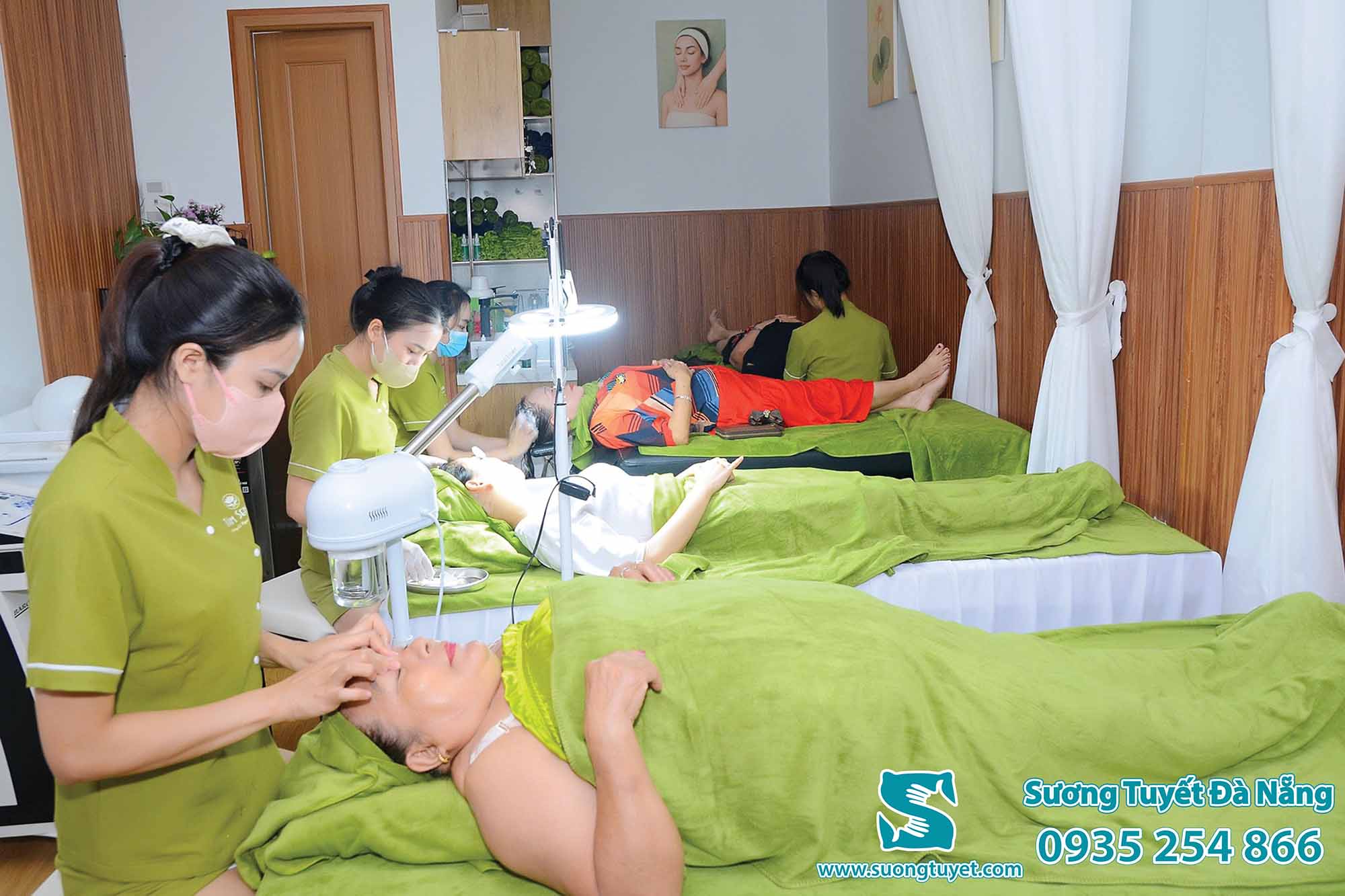 Sương Tuyết chuyên cung cấp đồ vải, đồng phục spa, thẩm mỹ...