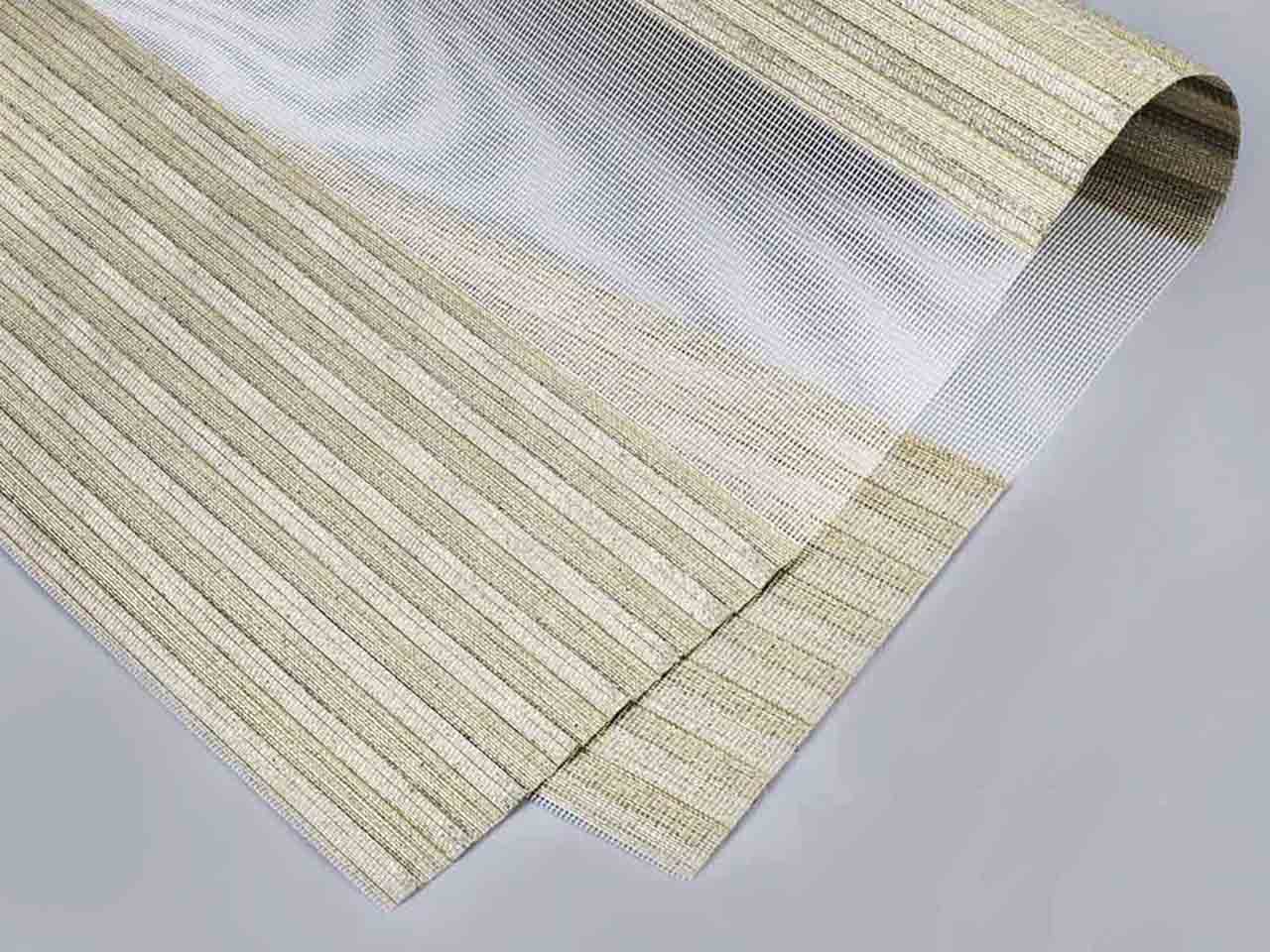 Từng lá cầu vồng polyester chắc chắn luân phiên nhau tạo nên dải màu Hàn Quốc nhã nhặn.