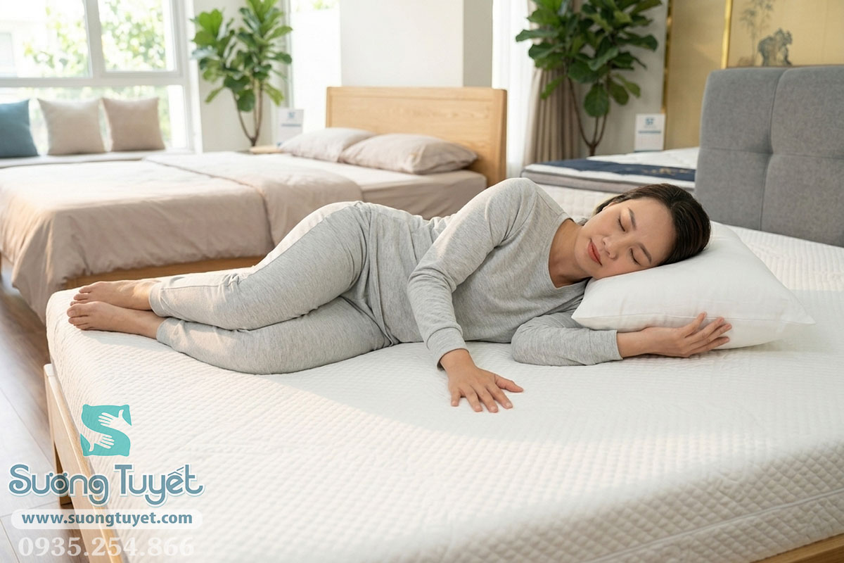 Kinh nghiệm chọn nệm cho người thoái hóa khớp và đau lưng