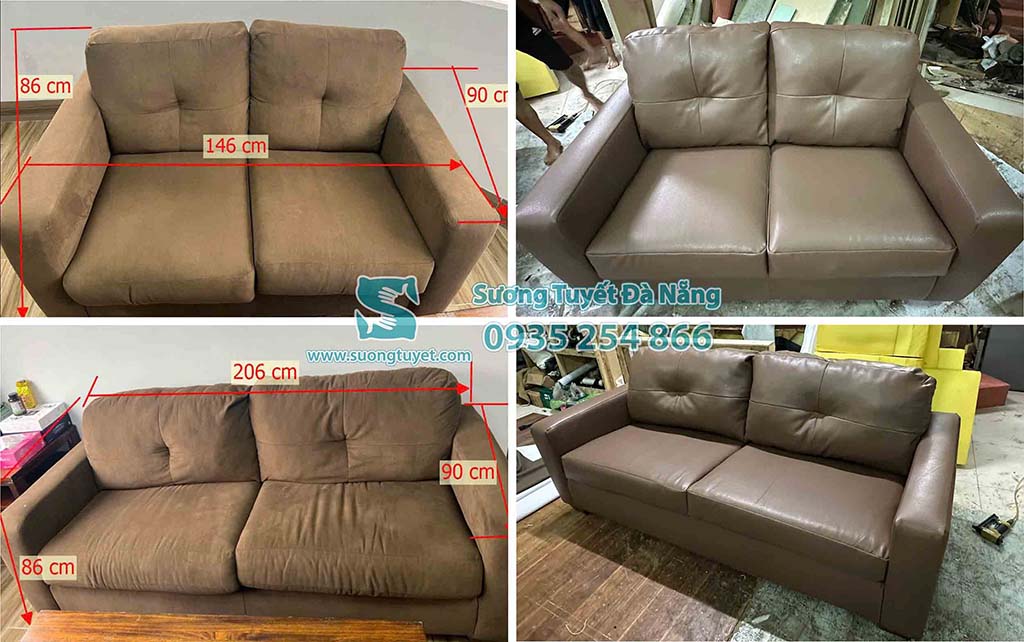 Sương Tuyết chuyên bọc sofa giá rẻ tại Đà Nẵng.