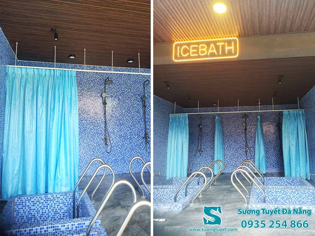 Sương Tuyết cung cấp rèm tắm chống thấm cho marriot spa