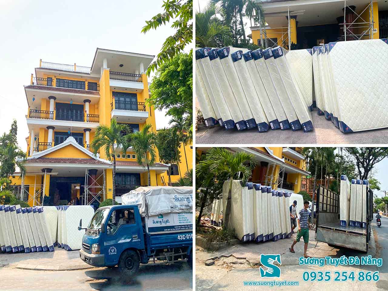 Cung cấp nệm lò xo Ihome Hội An.