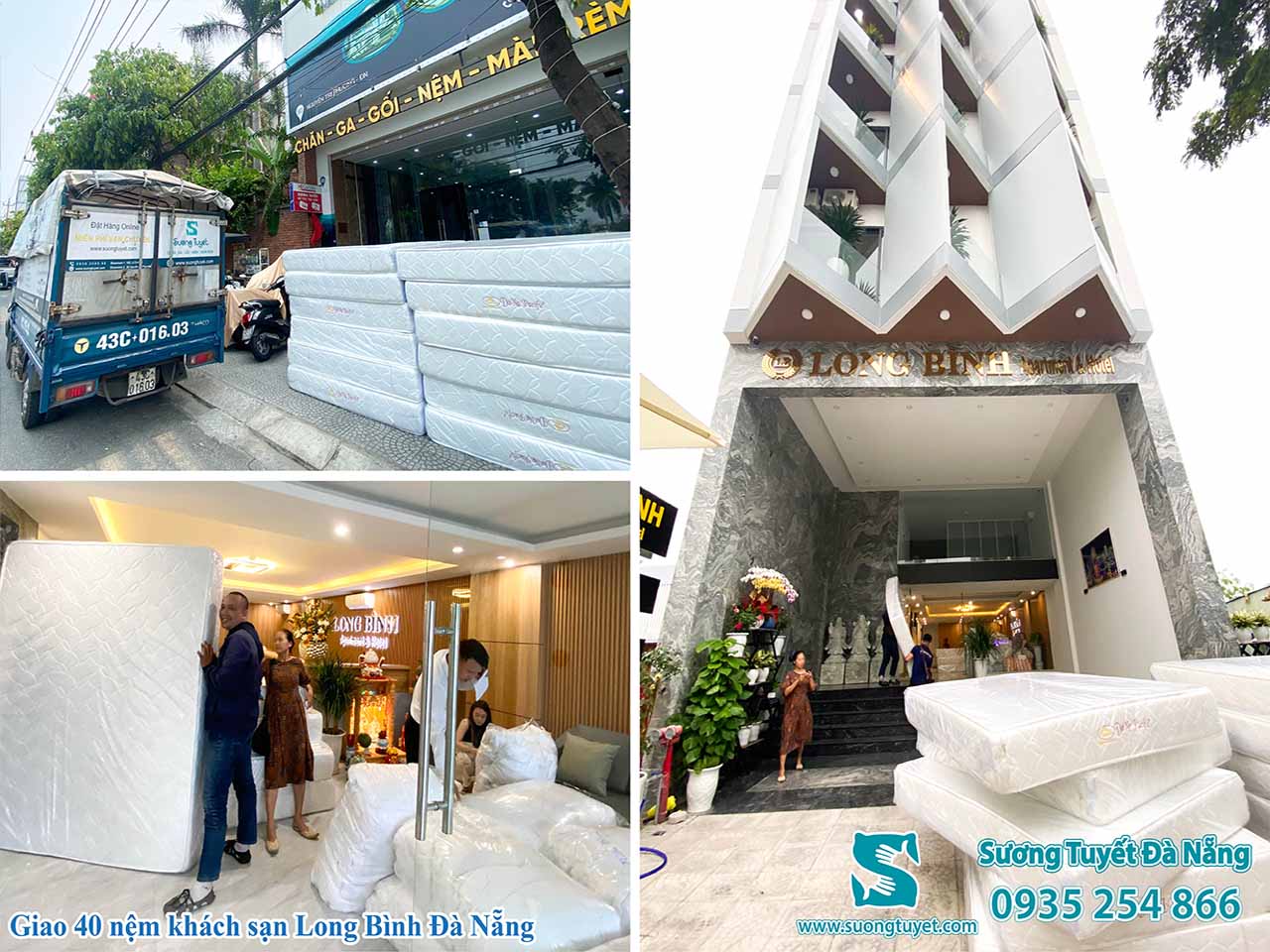 Sương Tuyết cung cấp combo chăn ga nệm khách sạn Long Bình.