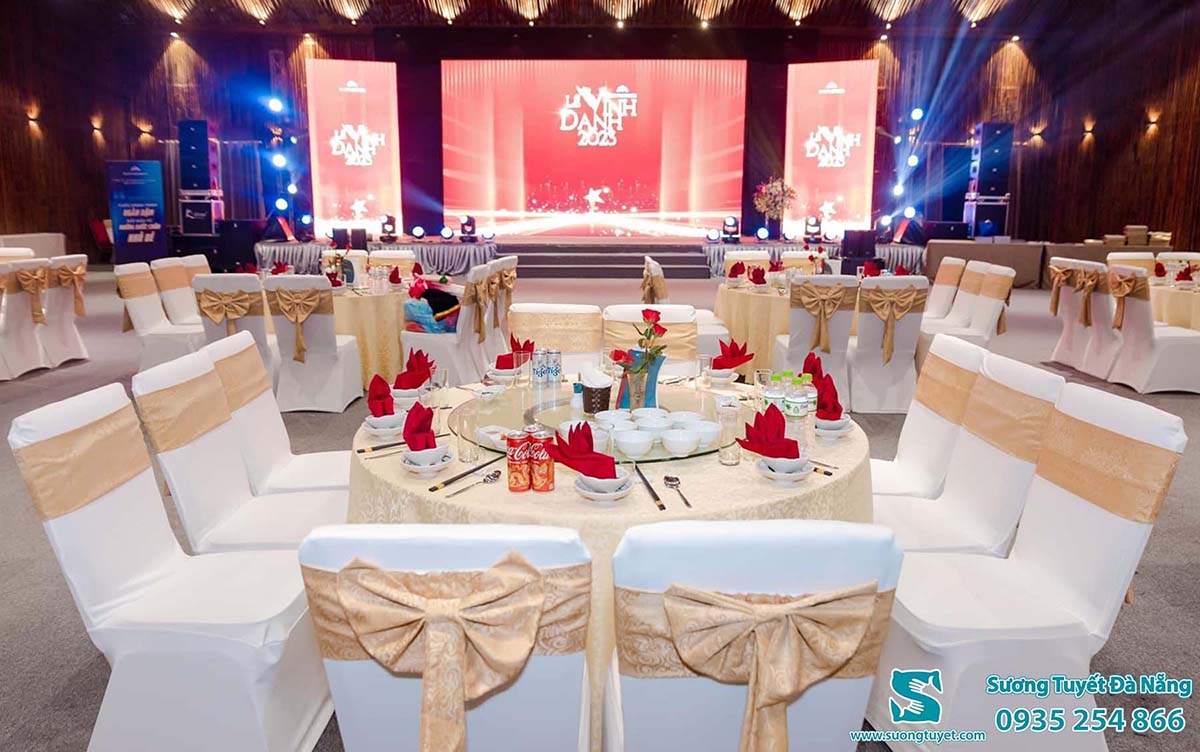 Khăn bàn hội nghị tại Vedana