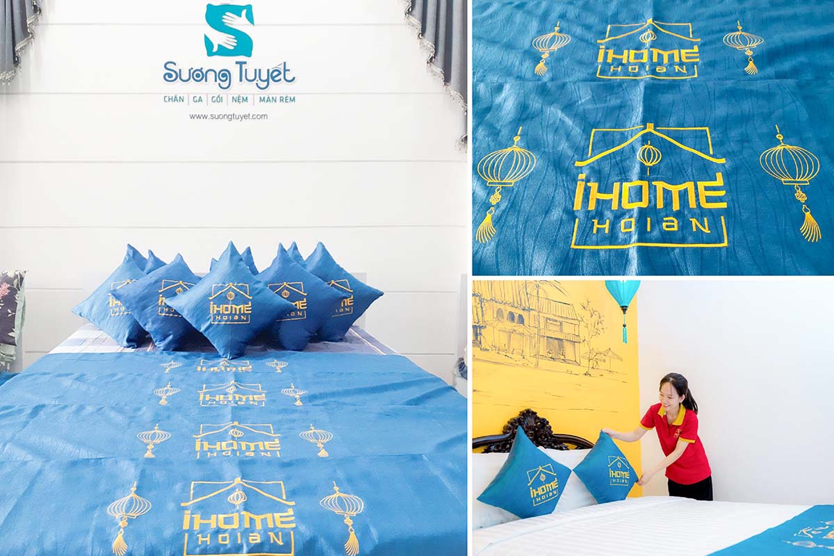Hình ảnh tấm trang trí Sương Tuyết cung cấp cho Ihome Hội An.
