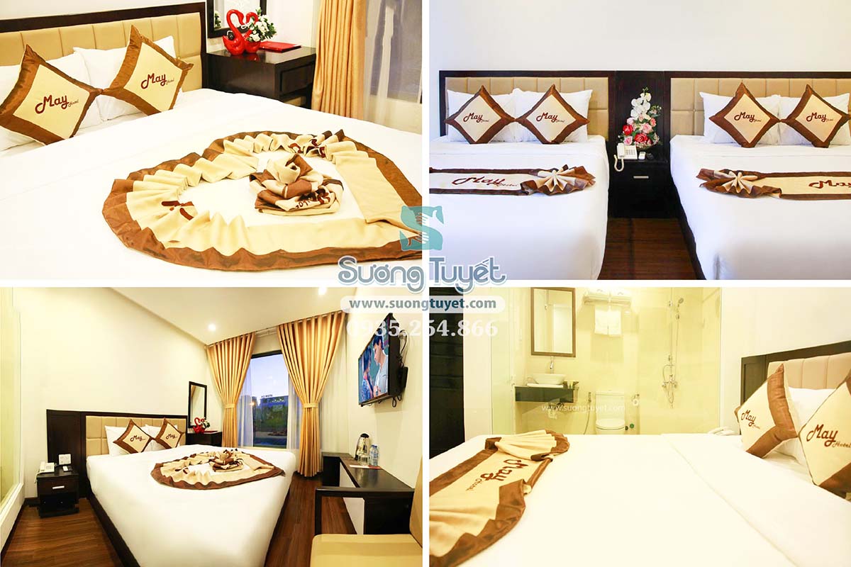 Cung cấp tấm trang trí khách sạn May hotel